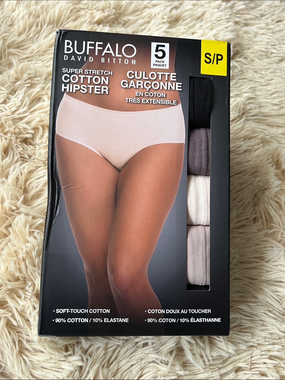 Buffalo David Bitton Cotton Hipster 5-Pack Underwear